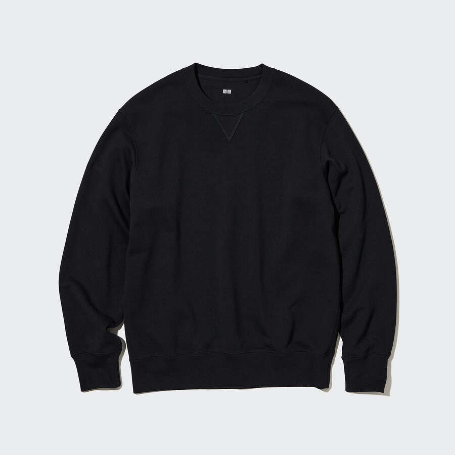 felpa con cappuccio uniqlo da uomo nera