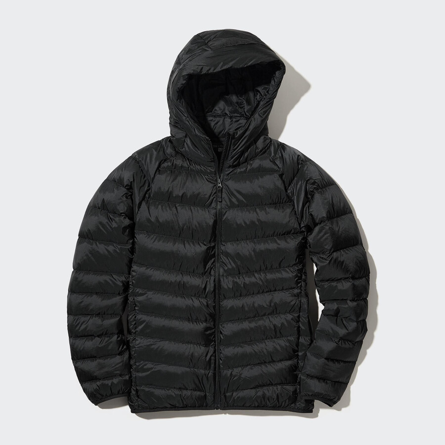 giacche uniqlo ultra light down 3d cut da uomo nere