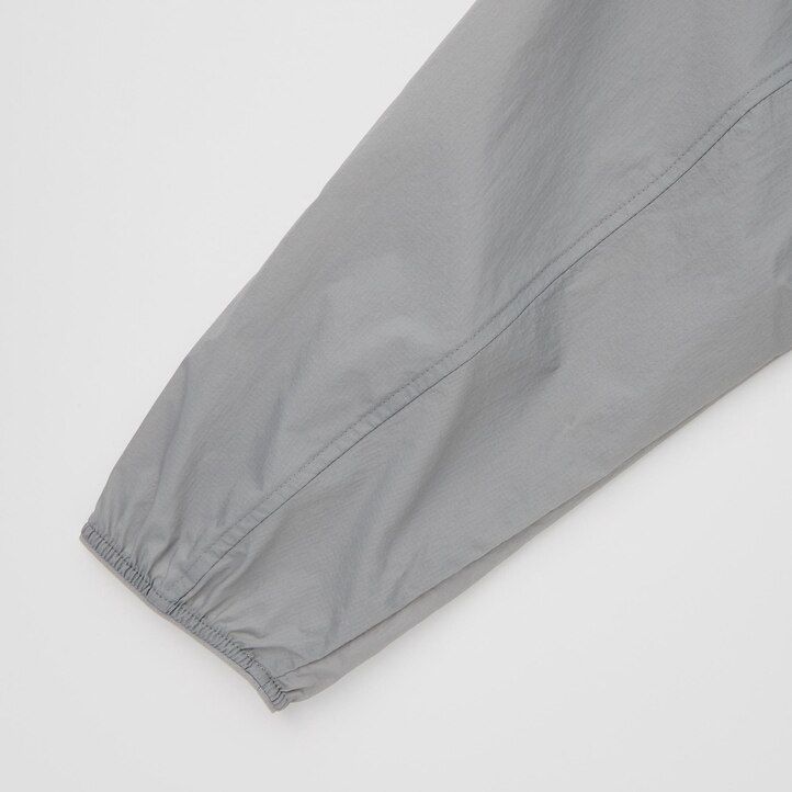 giacca tascabile da uomo uniqlo uv protection arancione