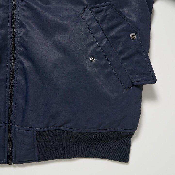 giubbotti uniqlo ma 1 blouson da uomo neri