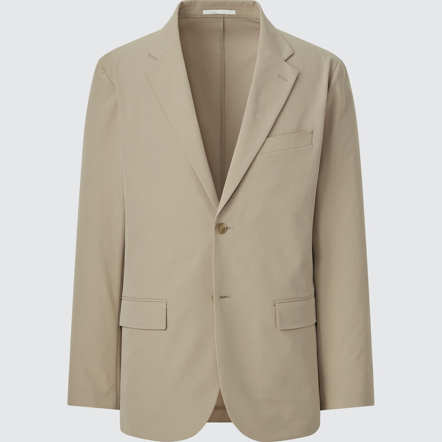 giacche ultra leggere uniqlo airsense da uomo beige