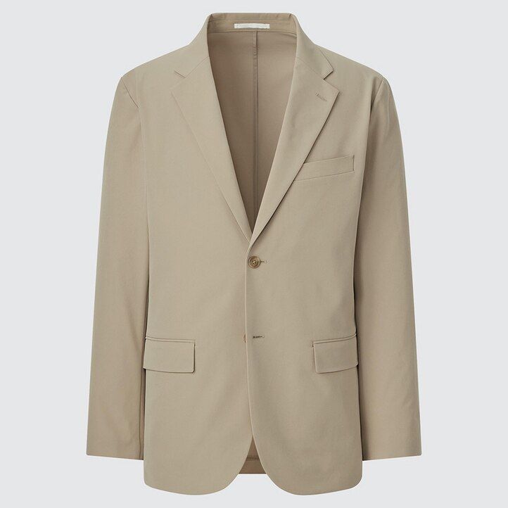 giacche ultra leggere uniqlo airsense da uomo beige