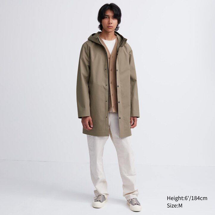 giacche da uomo uniqlo blocktech nere