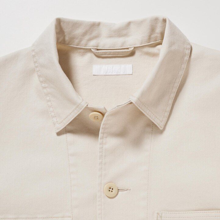 giacche utility in denim uniqlo bianche da uomo