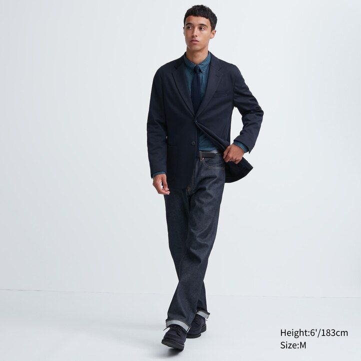 giacche uniqlo comfort da uomo grigio scuro