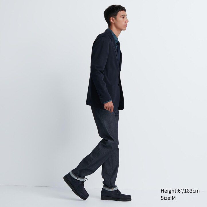 giacche uniqlo comfort da uomo grigio scuro