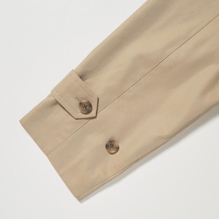 trench uniqlo da uomo blu navy