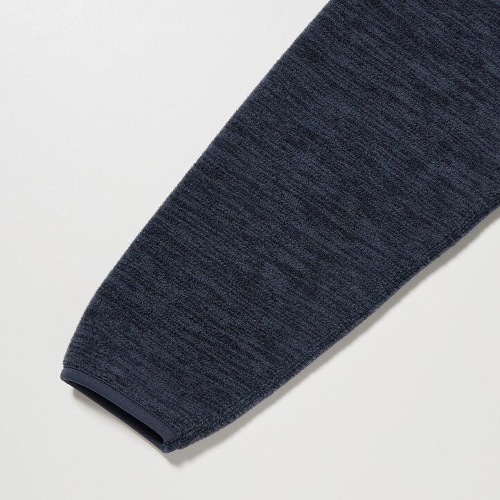giacche con zip in pile uniqlo da uomo bianche