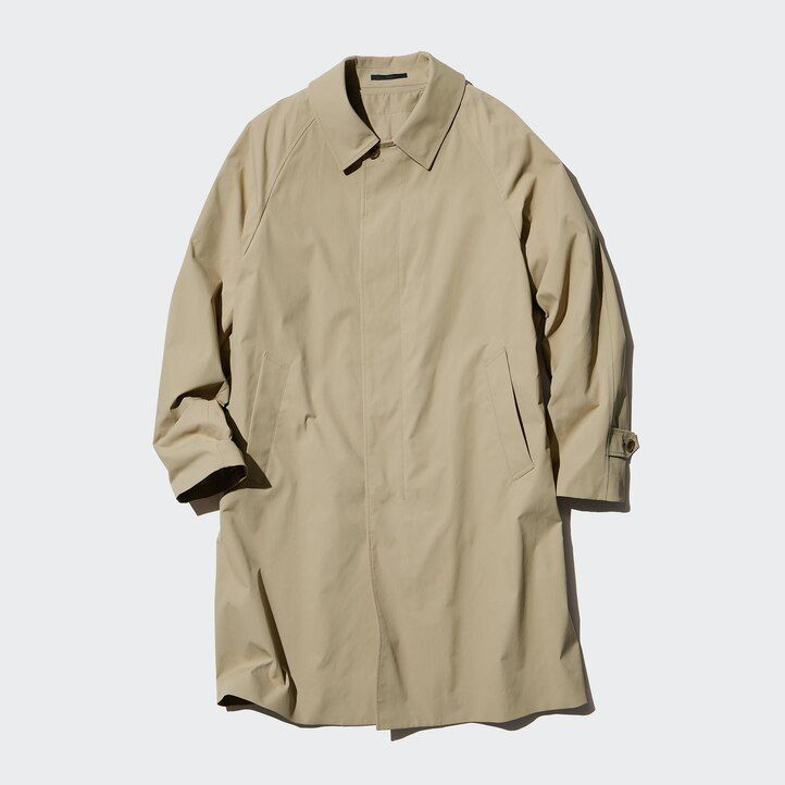 giacche da uomo beige uniqlo monopetto bicolore