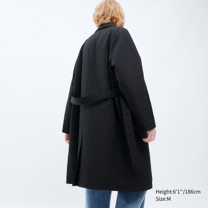 trench uniqlo da uomo beige