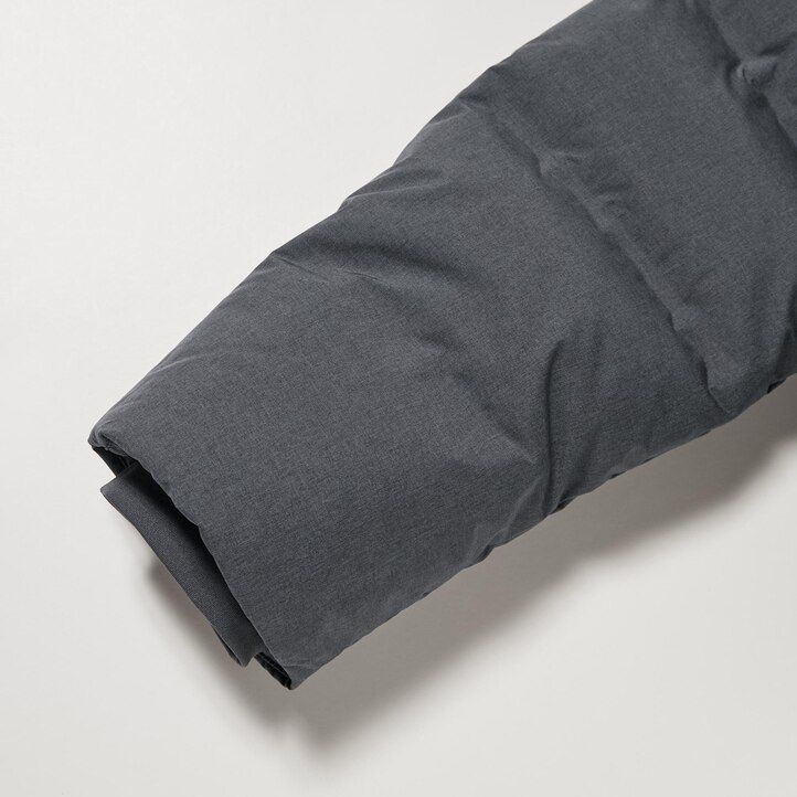 giubbotti da uomo uniqlo seamless down grey