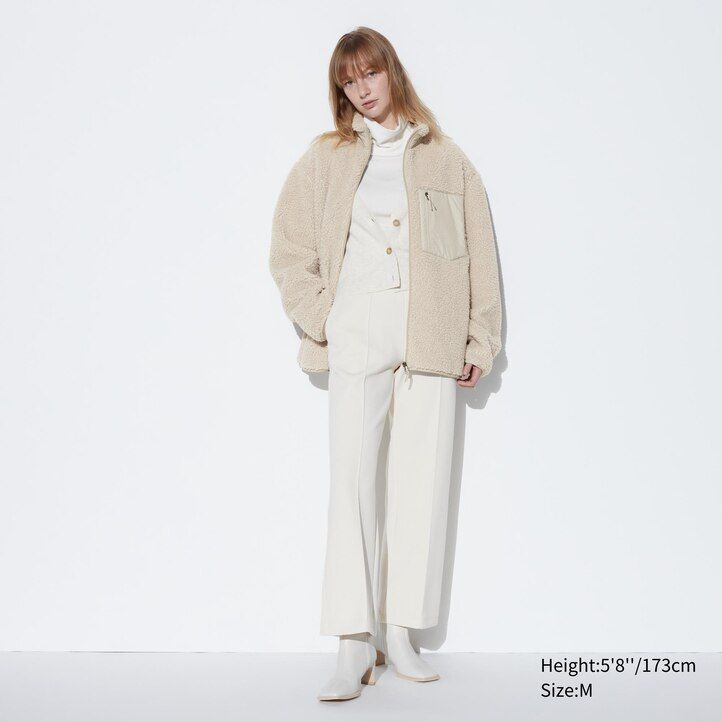 giacche antivento in pile uniqlo da uomo grigio scuro