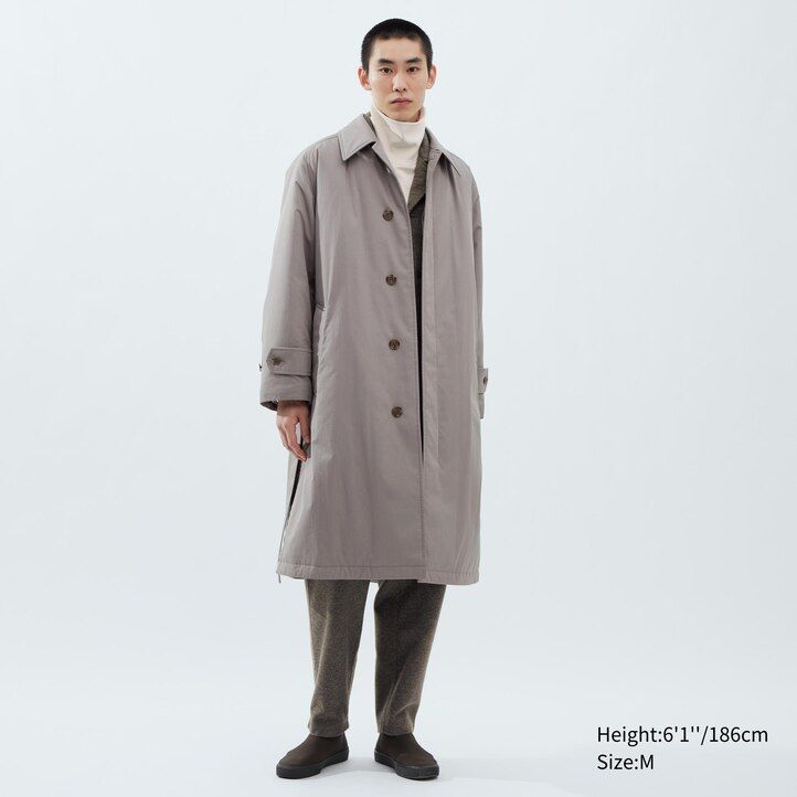 giacche monopetto imbottite da uomo uniqlo grigie