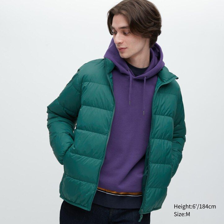 giubbotti uniqlo ultra light down 3d cut da uomo neri