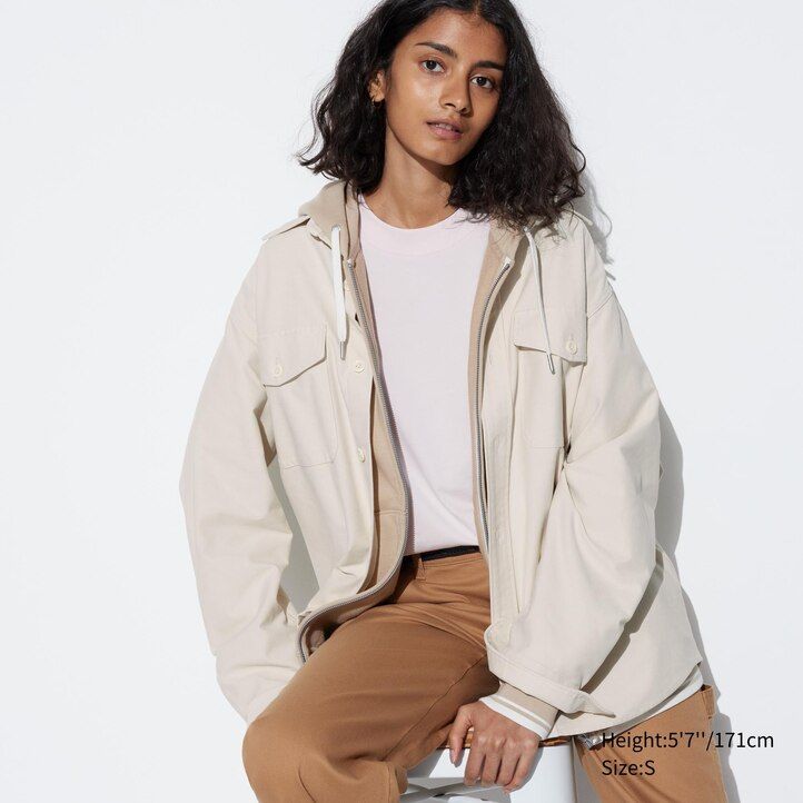 giacche in jersey uniqlo da uomo beige
