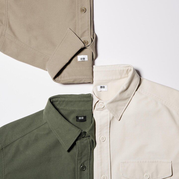 giacche in jersey uniqlo da uomo beige