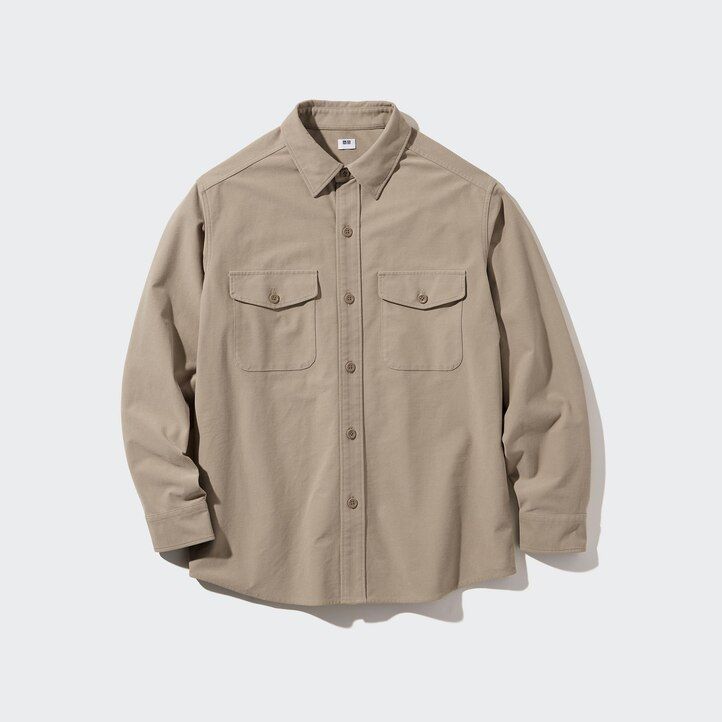 giacche in jersey uniqlo da uomo beige