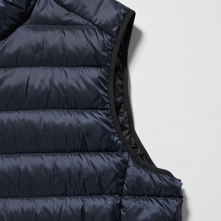 piumini ultraleggeri uniqlo da uomo blu navy