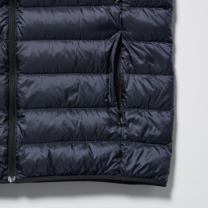 piumini ultraleggeri uniqlo da uomo blu navy