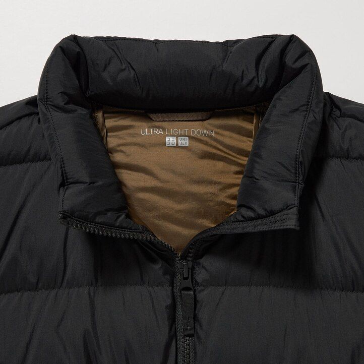 giubbotti uniqlo ultra light down 3d cut da uomo marroni