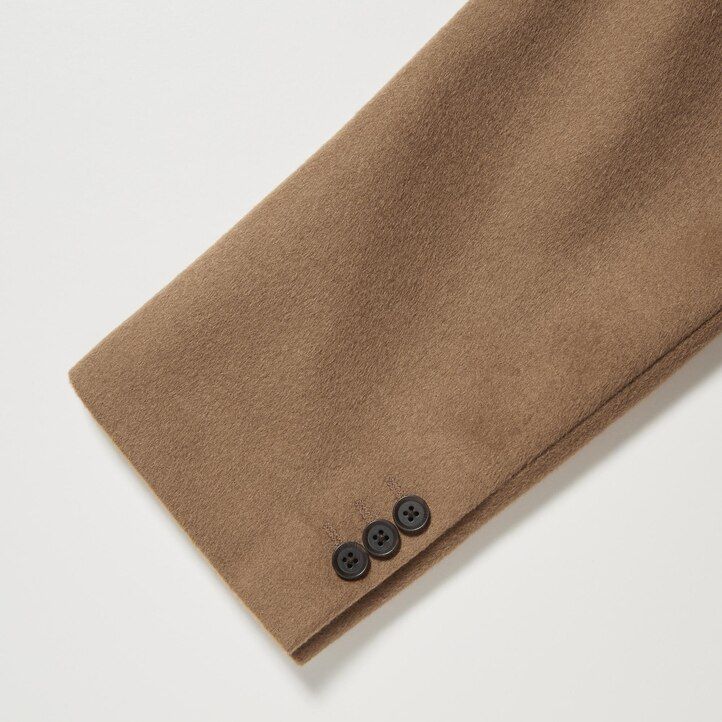giacche chesterfield in misto lana uniqlo da uomo nere
