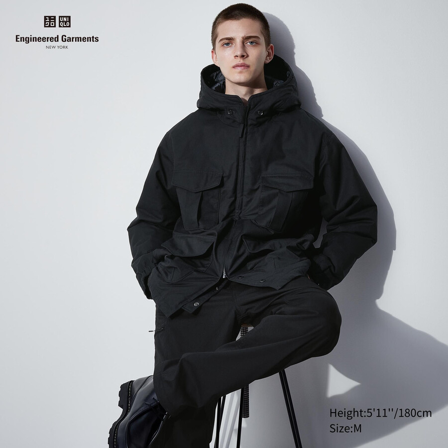 giacche imbottite calde da uomo uniqlo heattech nere