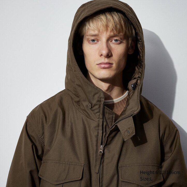 giacche imbottite calde da uomo uniqlo heattech nere