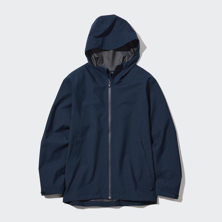 giacche da uomo uniqlo blocktech 3d cut color oliva