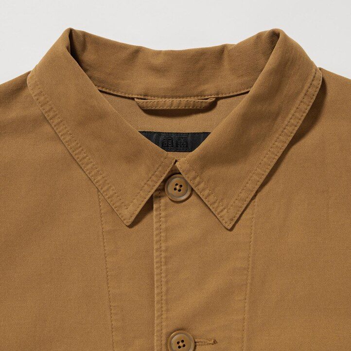 giacche da uomo uniqlo utility marroni