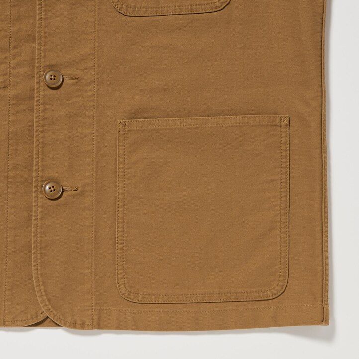 giacche da uomo uniqlo utility marroni