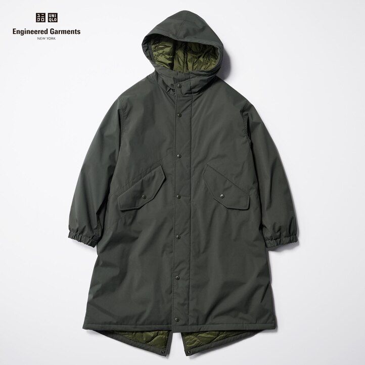 giacche imbottite calde uniqlo heattech da uomo grigio scuro