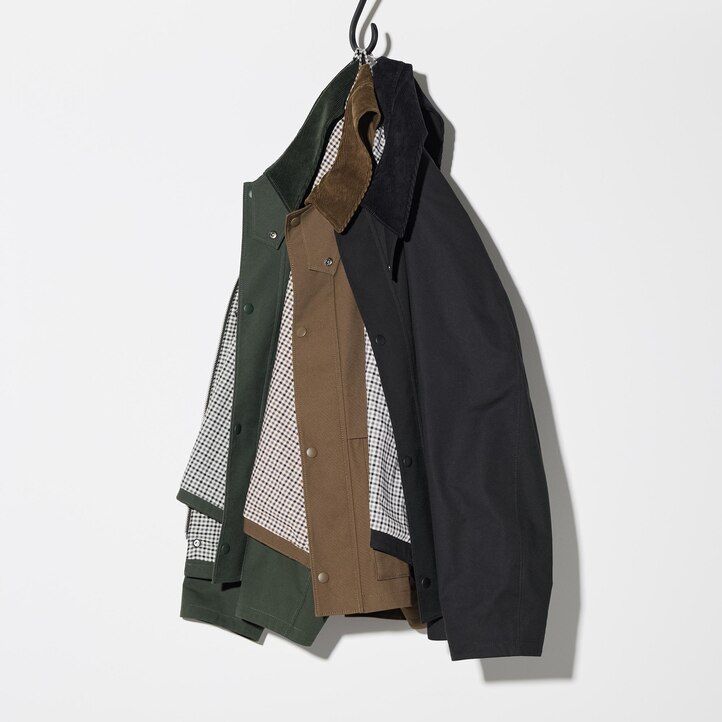 giubbotto uniqlo utility blouson da uomo nero