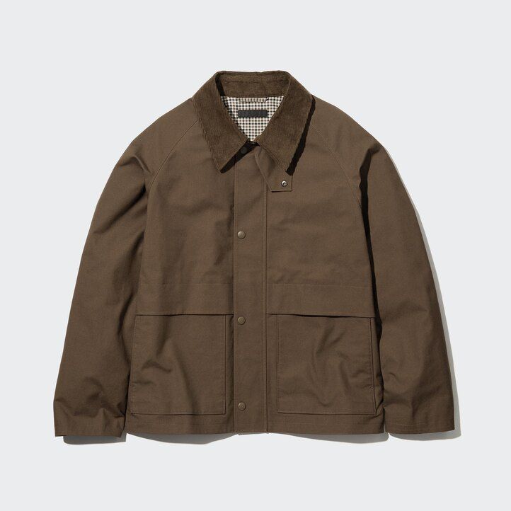 giubbotto uniqlo utility blouson da uomo nero