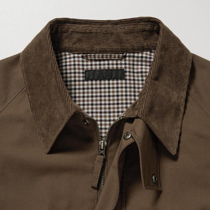 giubbotto uniqlo utility blouson da uomo nero