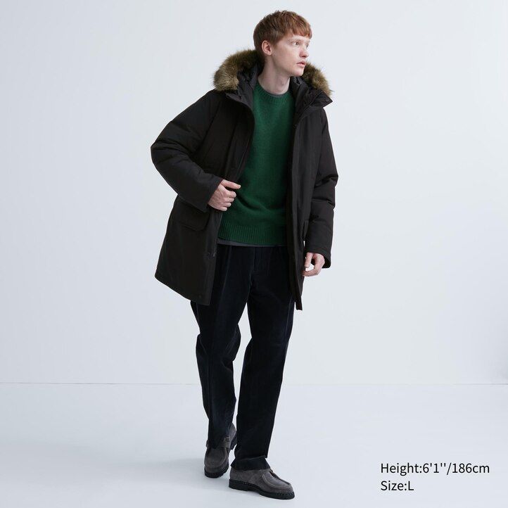 piumini ibridi ultra caldi uniqlo da uomo neri