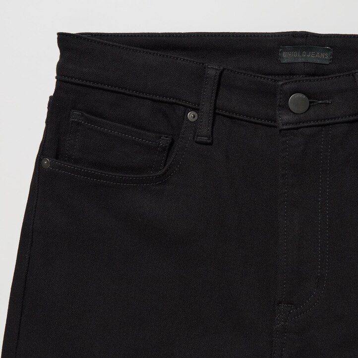 jeans da uomo uniqlo ultra stretch skinny fit blu
