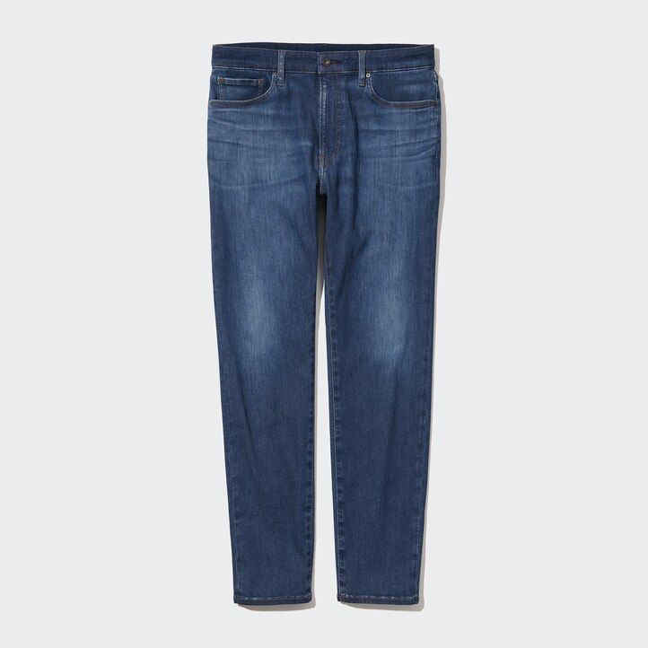 jeans da uomo uniqlo ezy ultra stretch soft neri