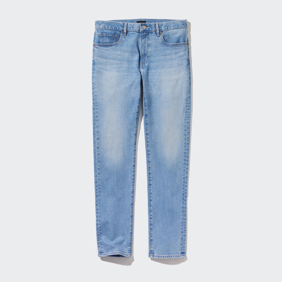 jeans uniqlo slim fit da uomo blu