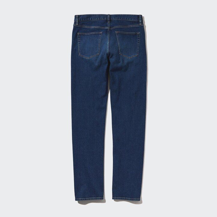 jeans uniqlo slim fit da uomo blu