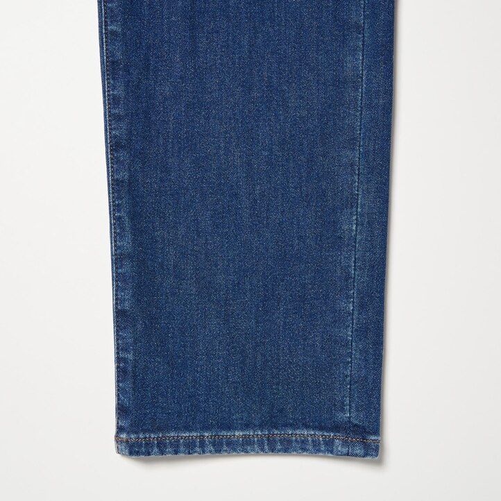 jeans uniqlo ezy ultra stretch slim fit da uomo blu