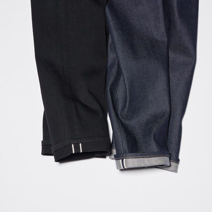 jeans da uomo uniqlo sevedge stretch slim fit neri