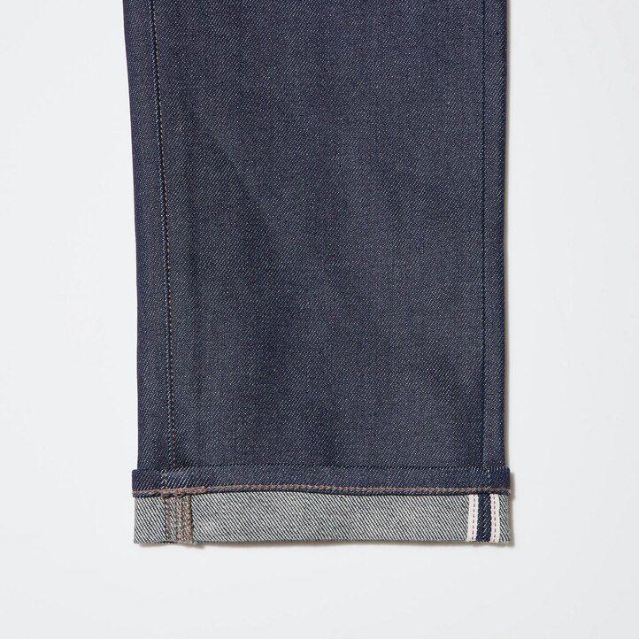 jeans da uomo uniqlo sevedge stretch slim fit neri