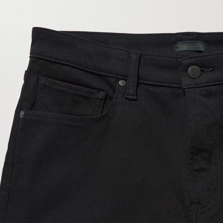 jeans uniqlo ultra stretch skinny fit da uomo neri