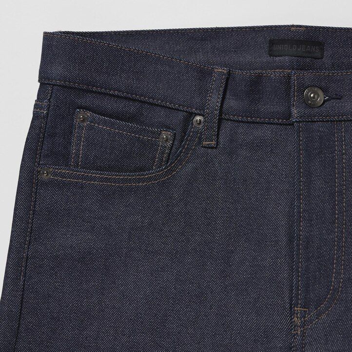 jeans elasticizzati uniqlo sevedge slim fit da uomo neri
