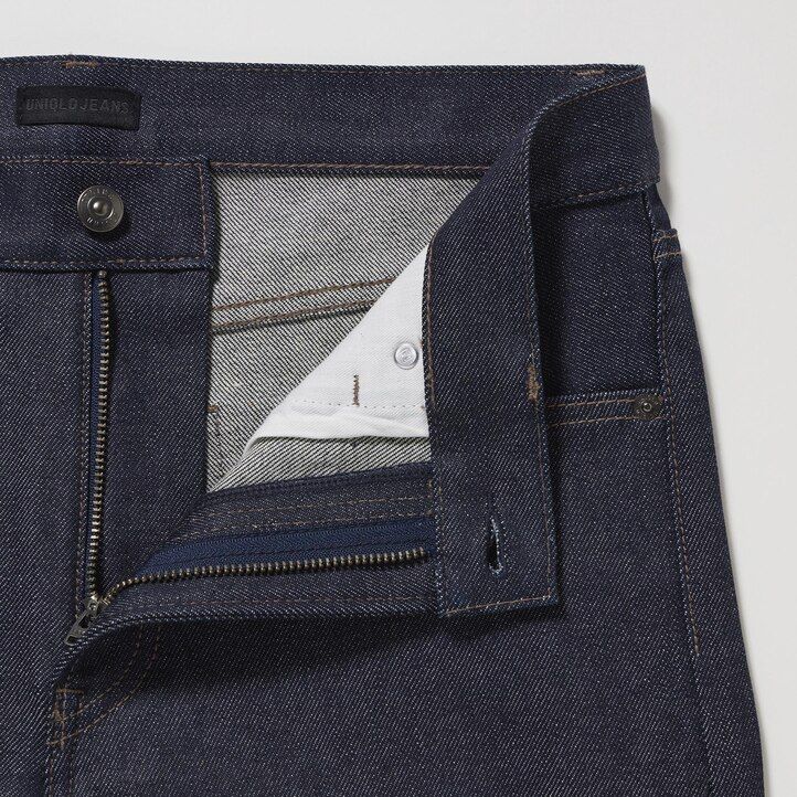jeans elasticizzati uniqlo sevedge slim fit da uomo neri