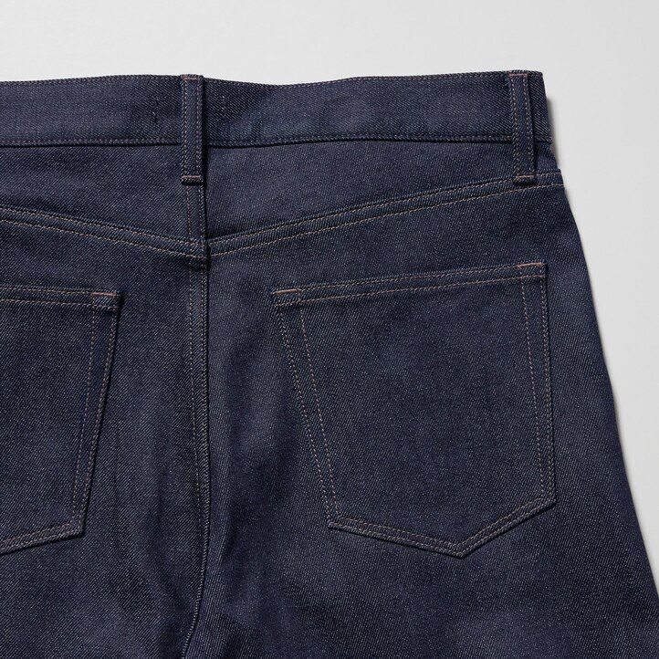jeans da uomo uniqlo sevedge stretch slim fit neri