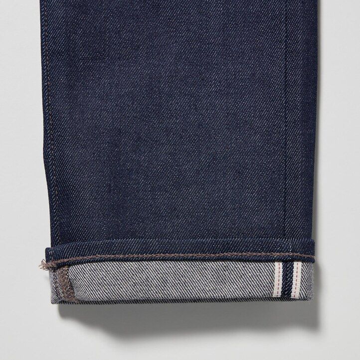jeans da uomo uniqlo sevedge stretch slim fit neri