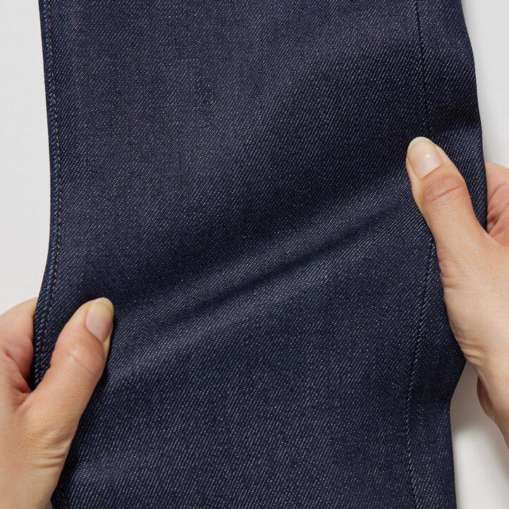 jeans da uomo uniqlo sevedge stretch slim fit neri