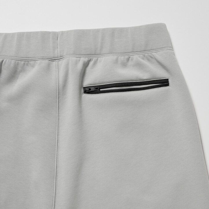 pantaloni da jogging uniqlo dry stretch grigio chiaro da uomo