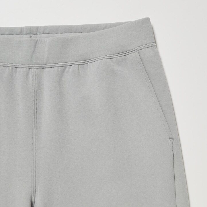 pantaloni da jogging uniqlo dry stretch da uomo grigio chiaro